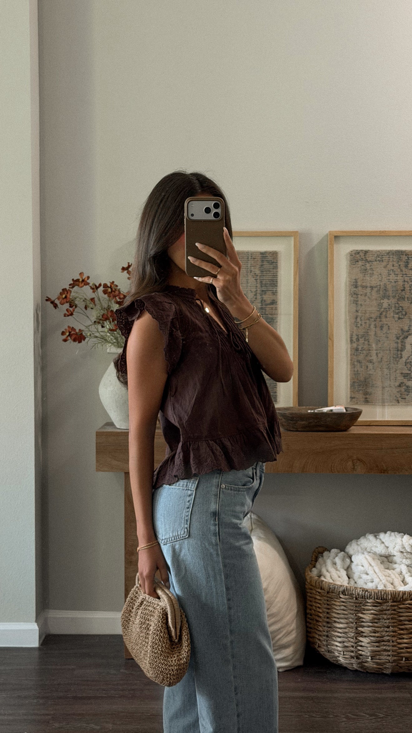 Nadia Top (Brown)