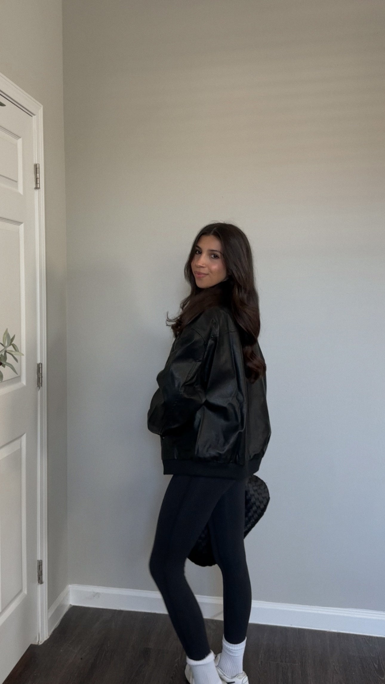 Leighton Leather Jacket (Black)