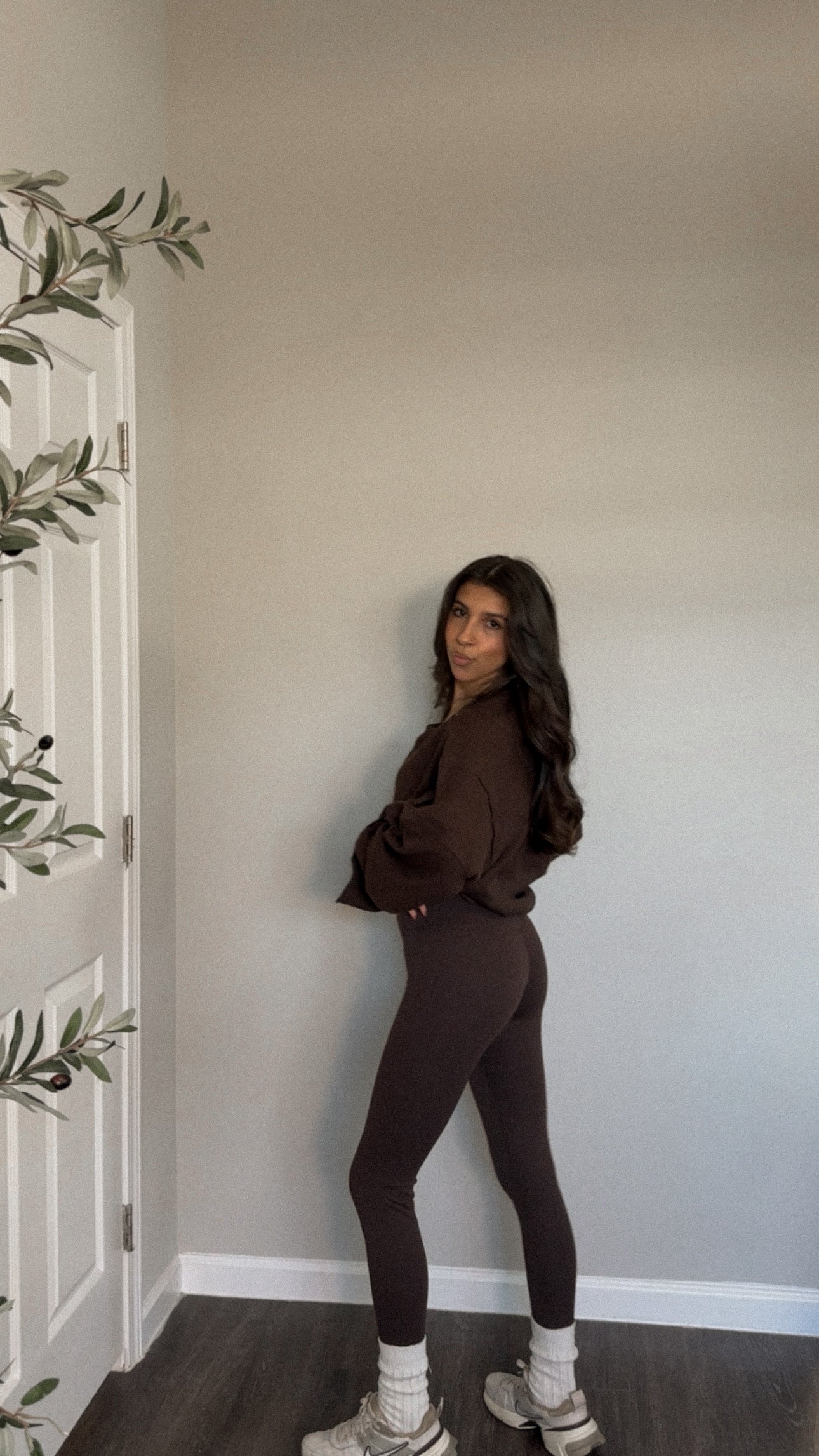 Classic Leggings (Brown)