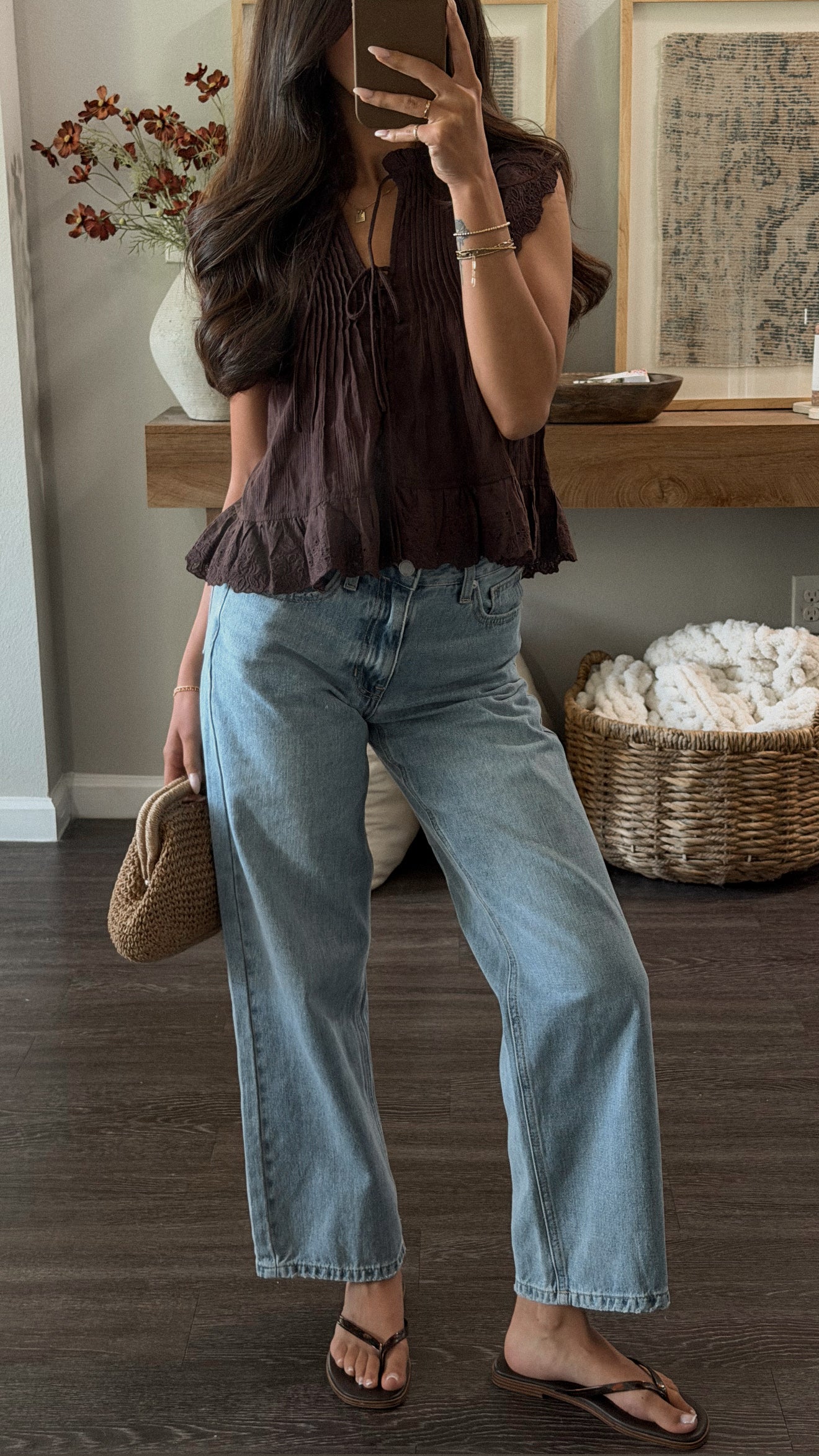 Nadia Top (Brown)