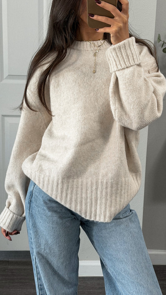 Ginger Sweater (Cream)