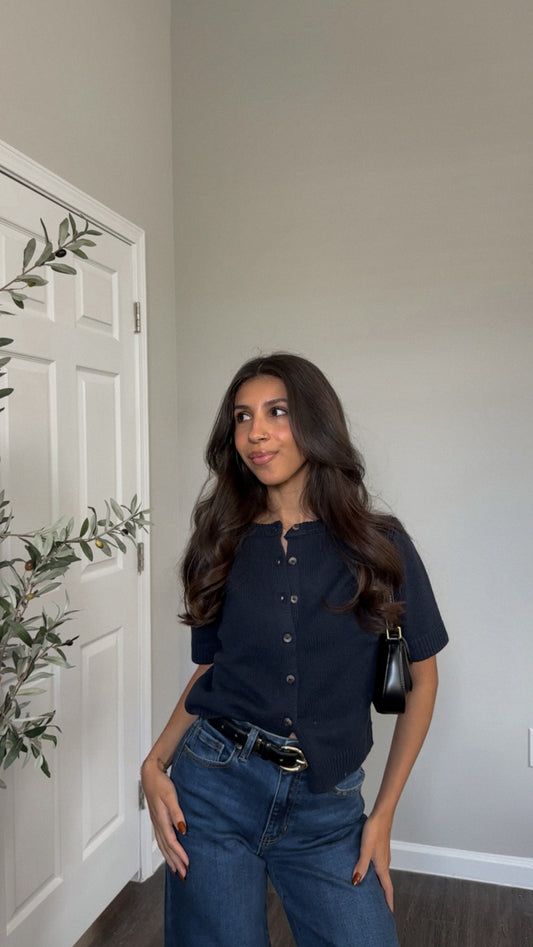 Aubrey sweater (Navy)