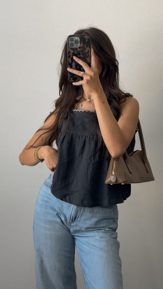 Emma Top (Navy)