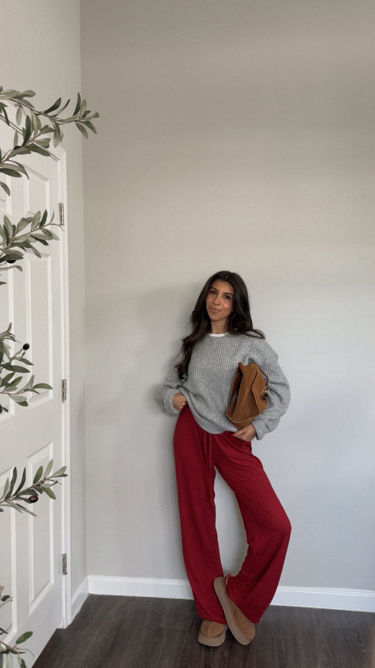 Henry Pants (Cherry)