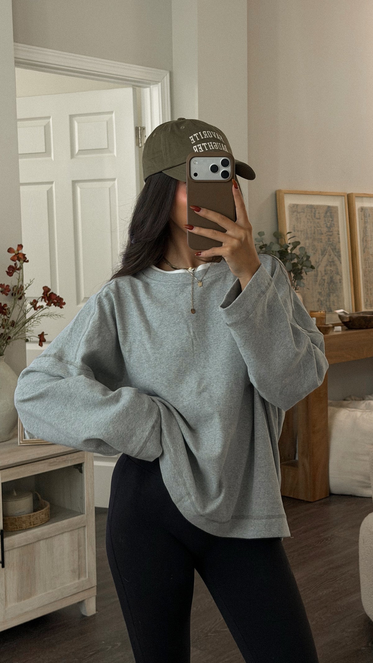 Oaks Long Sleeve (Heather Grey) *SHIPS 11/16*