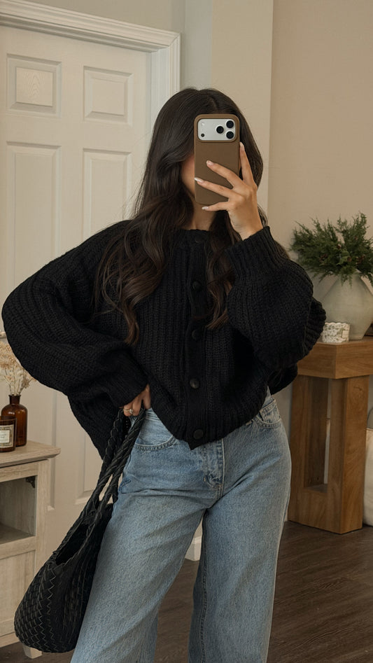 Joans Cardigan (Black)