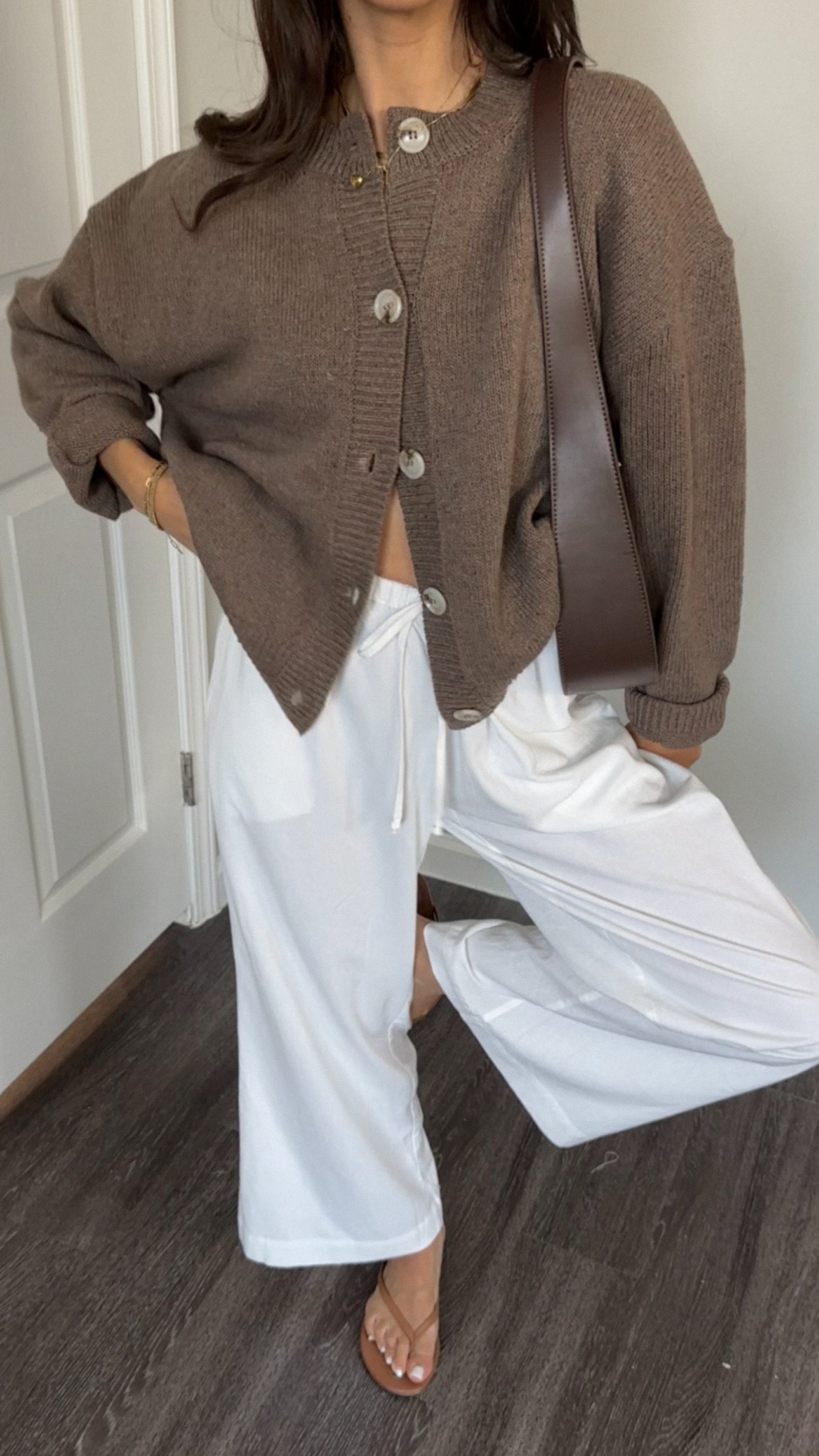 Sophia Cardigan (Chocolate)