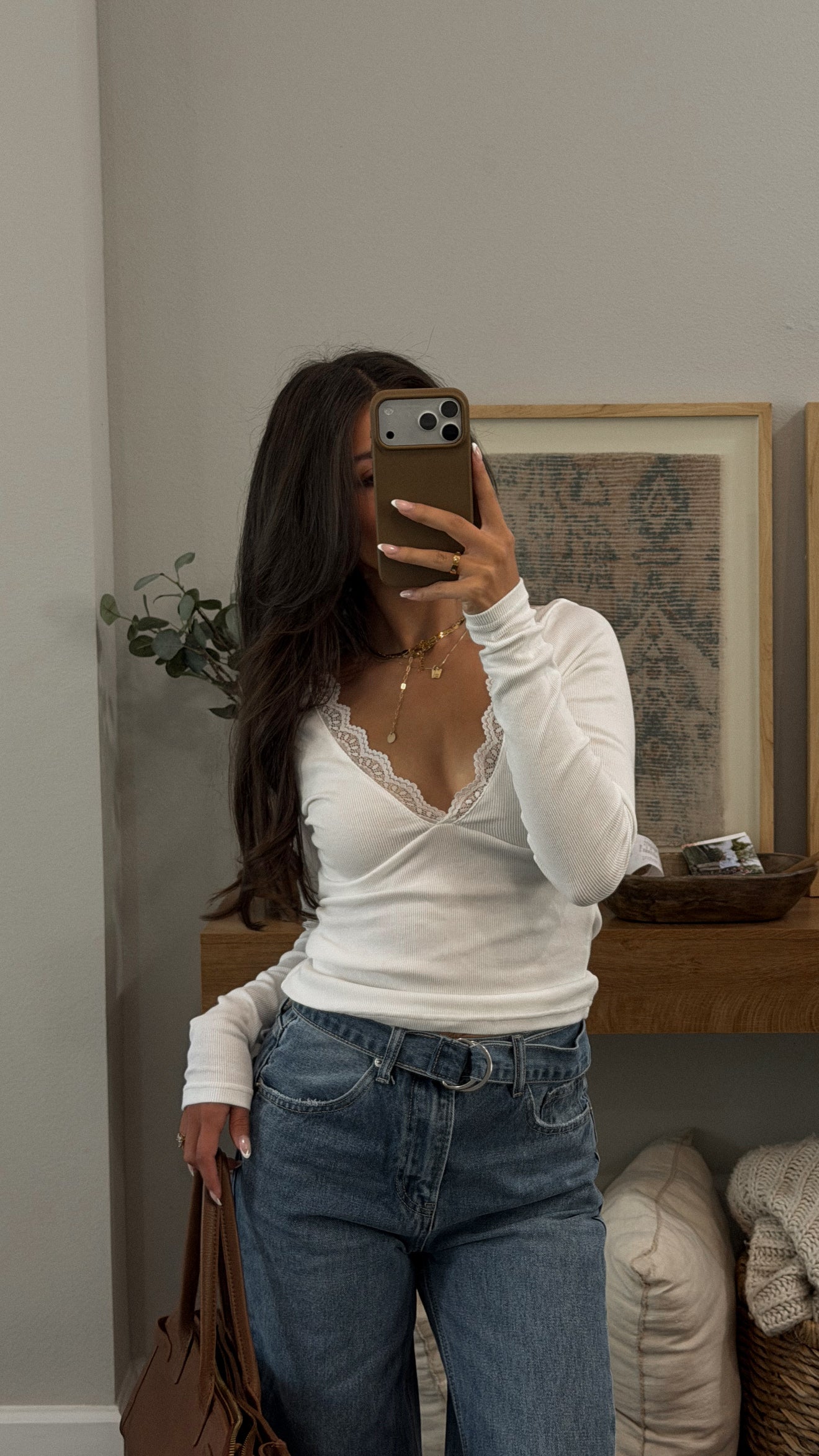 Drew Long Sleeve (White)