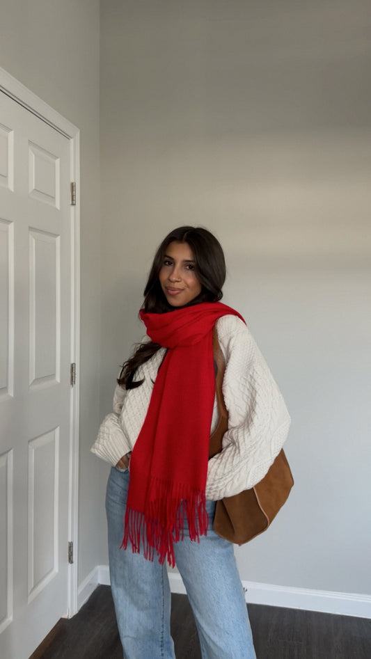 Ginger Scarf (Red)