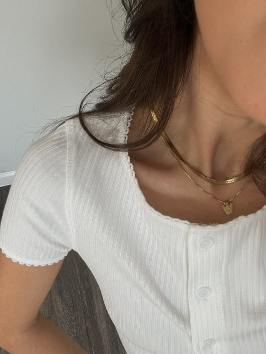 Lulu top (White)