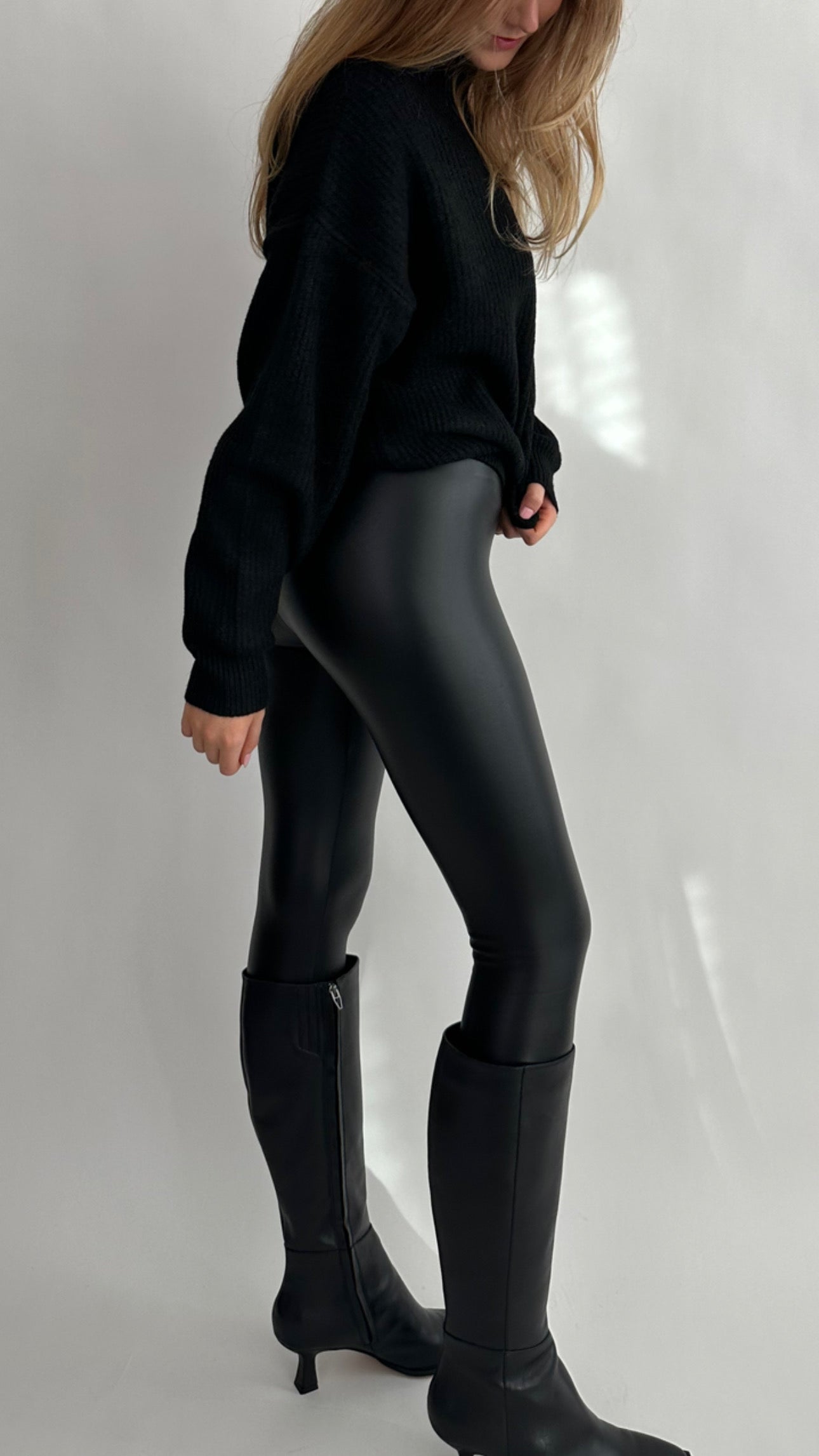 Iona Leather Leggings - FINAL SALE