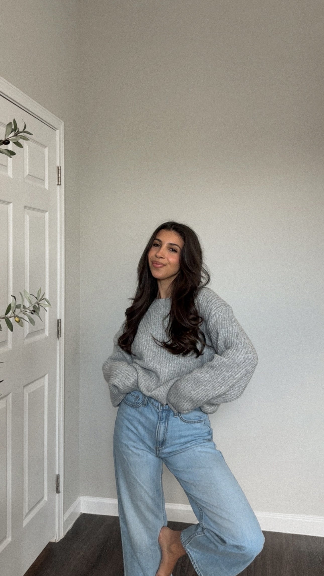 Annie Sweater (H. Grey)