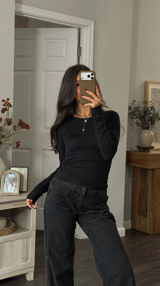 Owen Long Sleeve (Black)