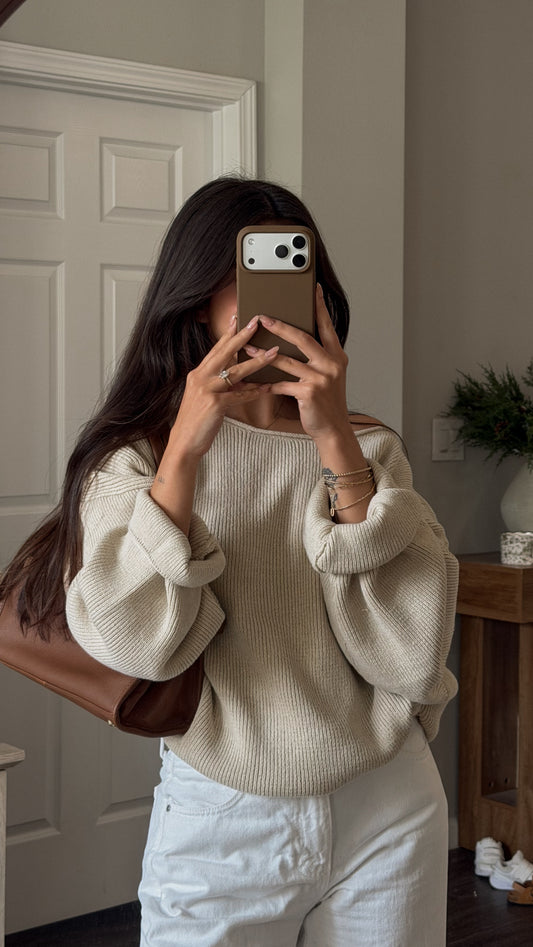 Rylie Sweater (Oatmeal)