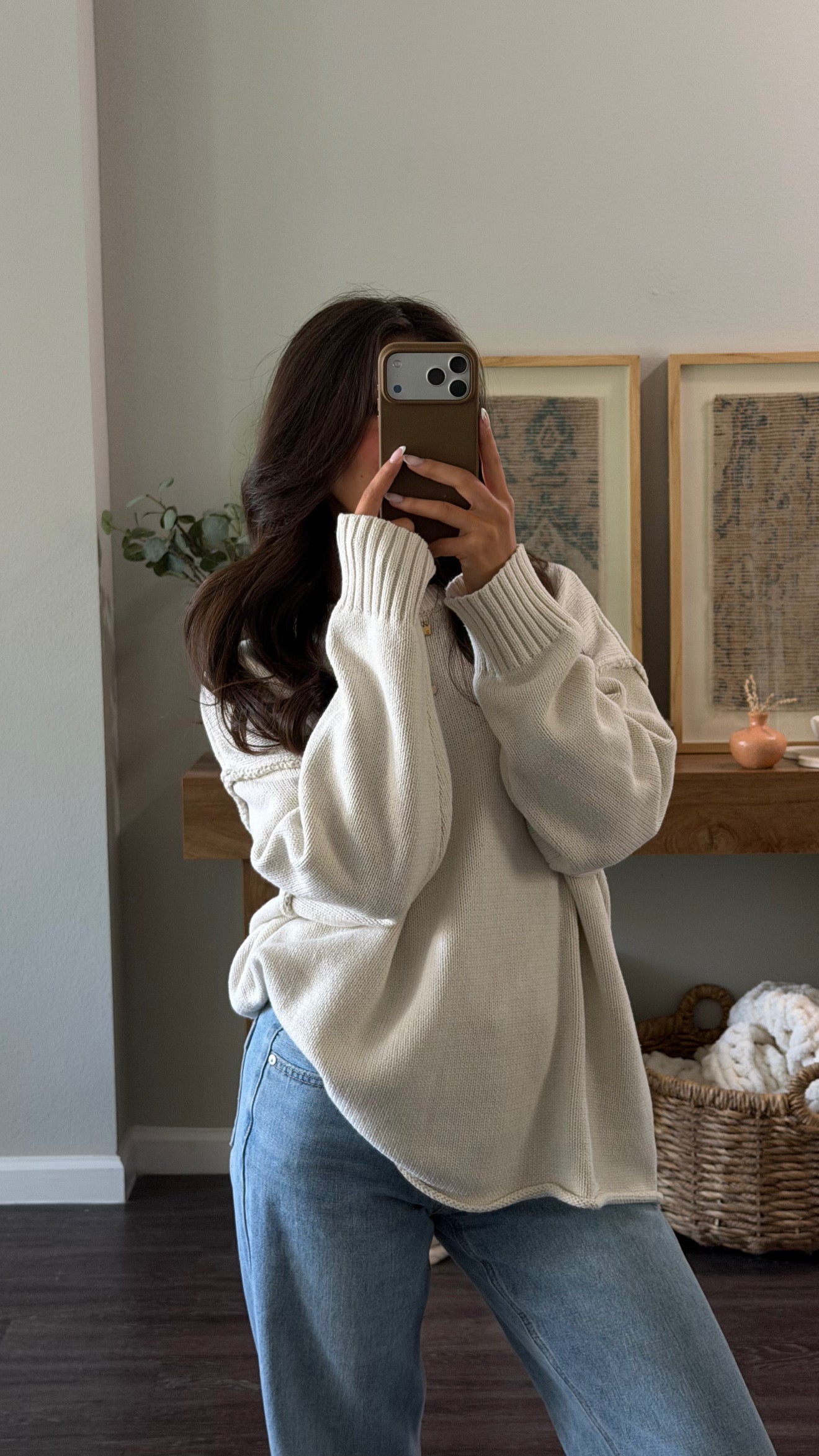 Carmen Sweater (CREAM)