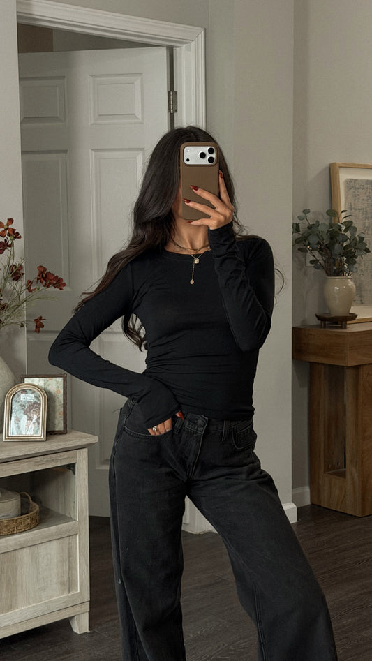 Owen Long Sleeve (Black)