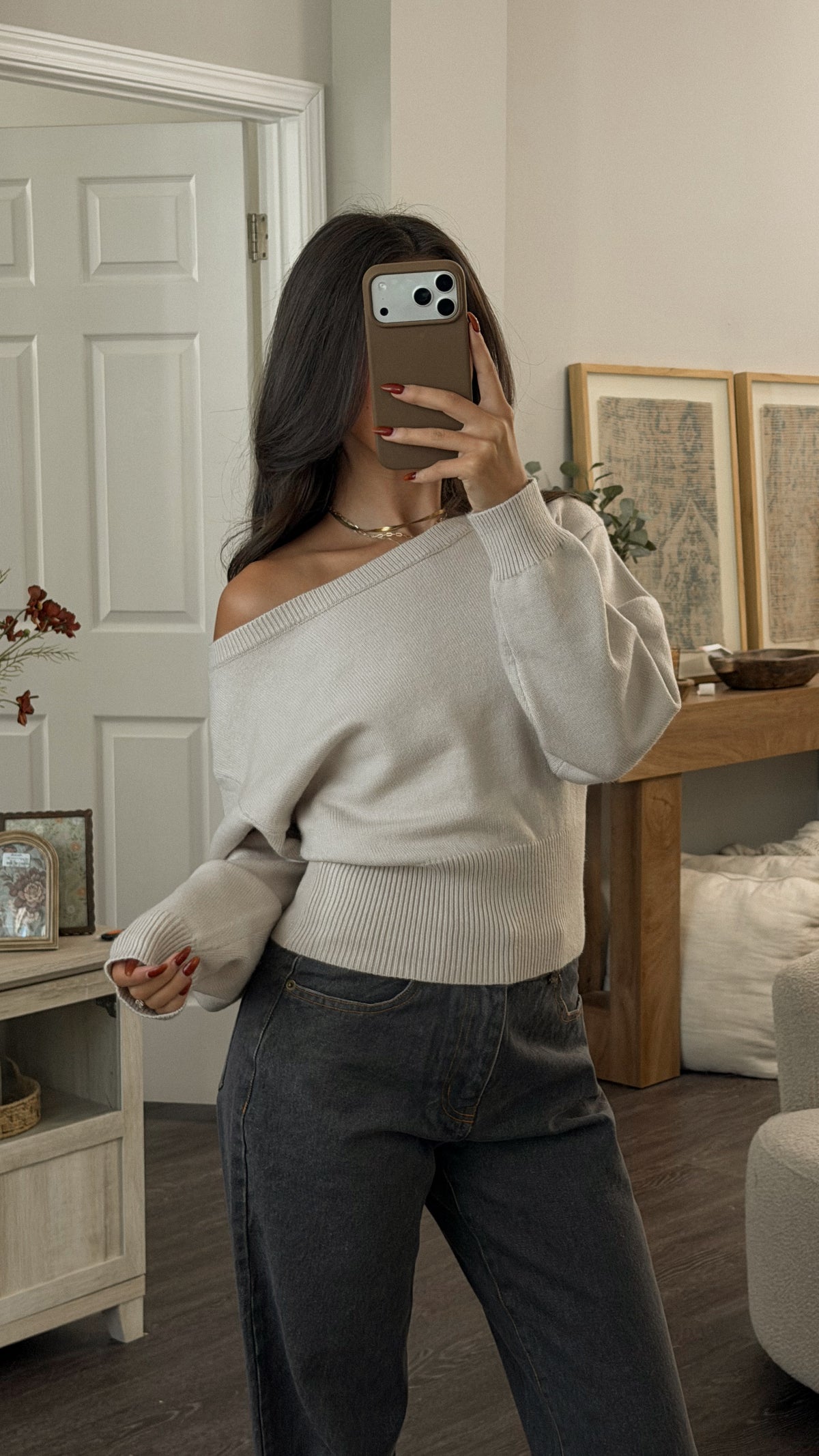 Sable Sweater (Cream)