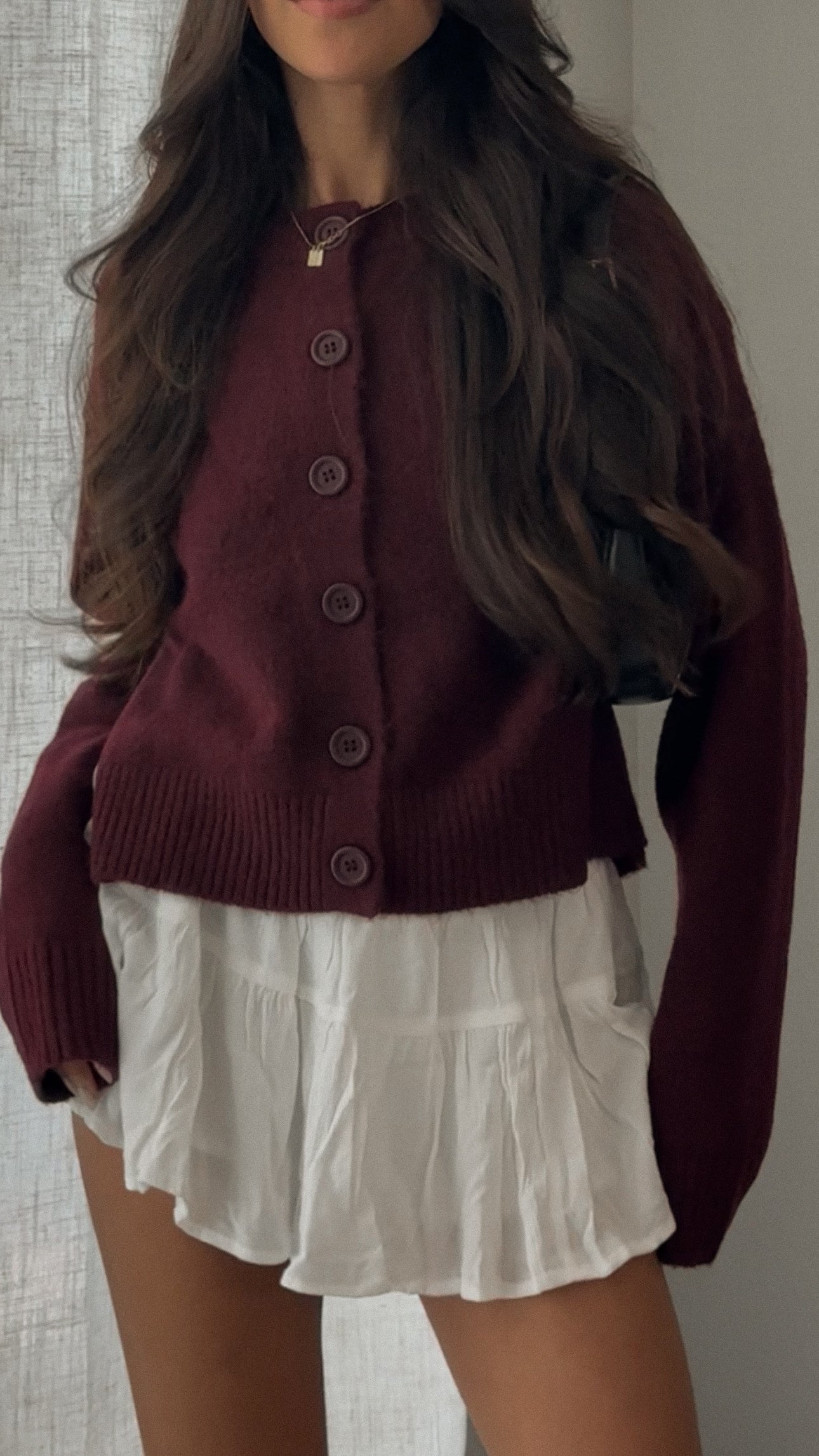 Scottie Cardigan (Wine)