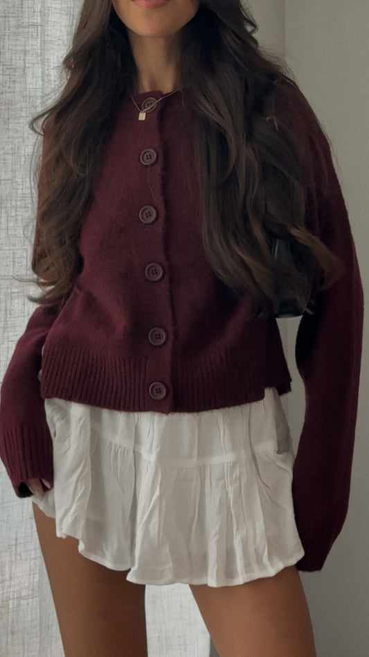 Scottie Cardigan (Wine)