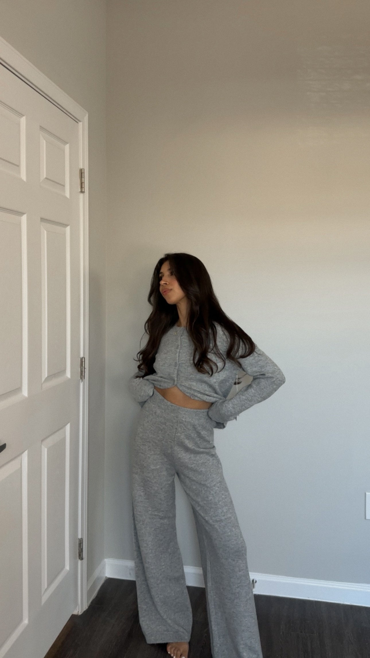 Olly Sweater Pants (Grey) *EST. SHIPS 12/12 OR SOONER*