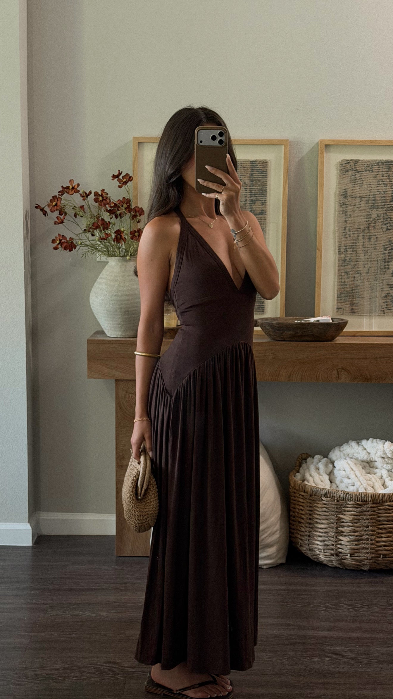 Nina Halter Maxi Dress