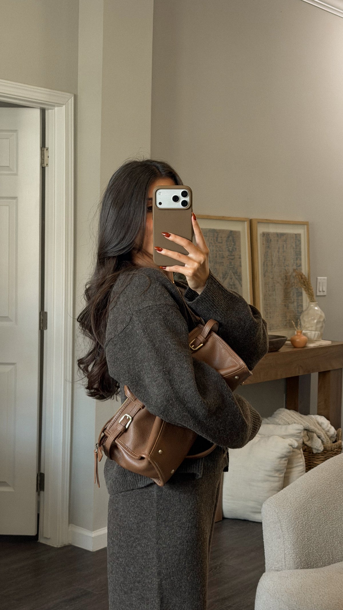 Olsen Cardigan (Brown)