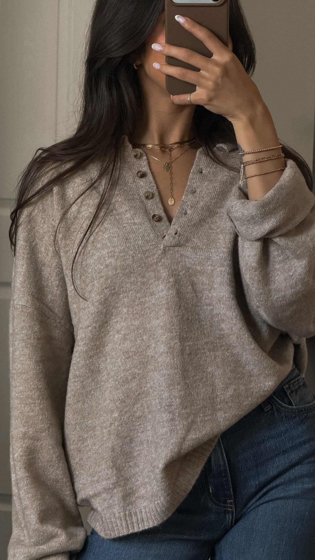 Collin Sweater (Mocha)
