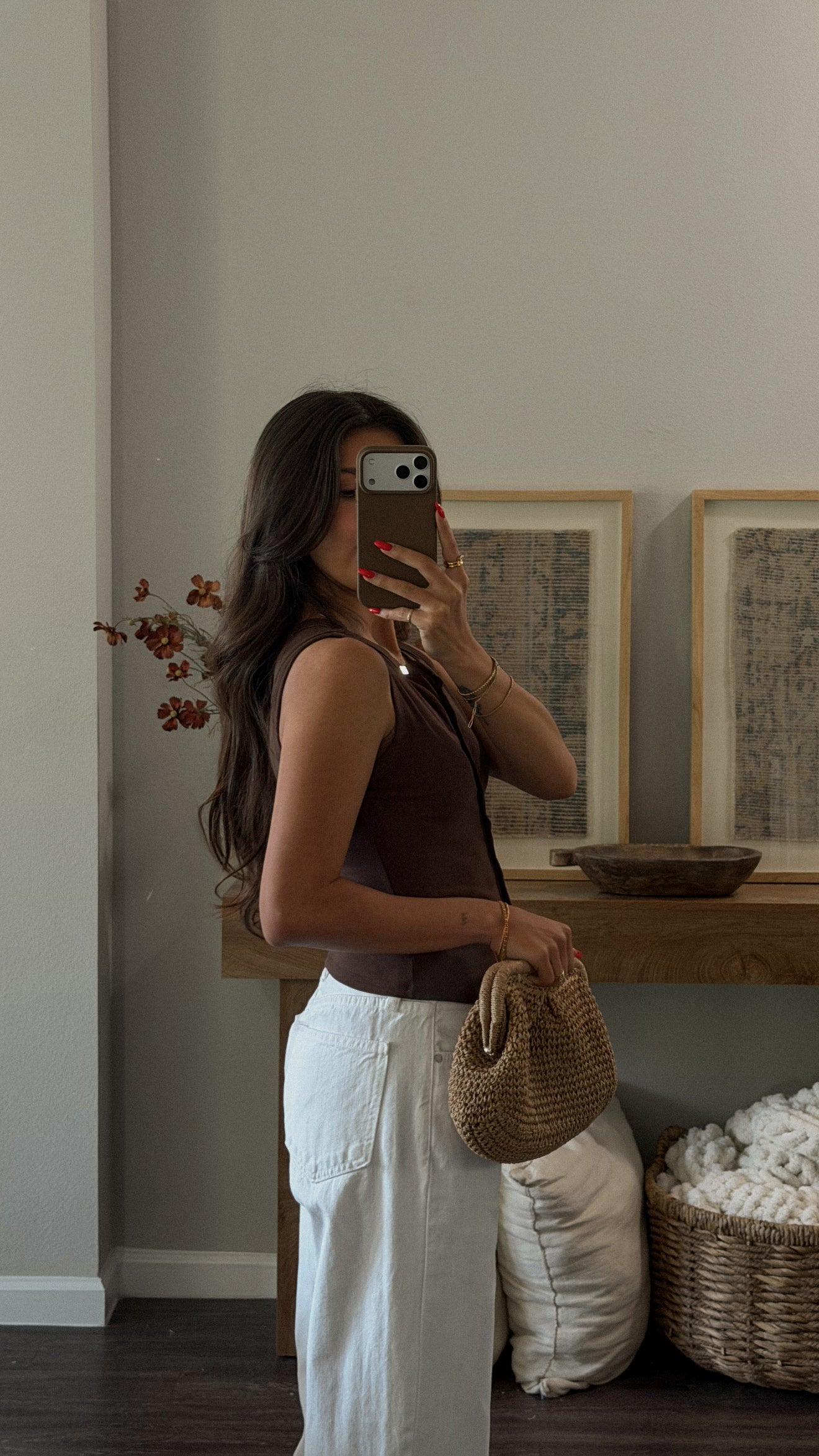 Mollie Tank (Brown)