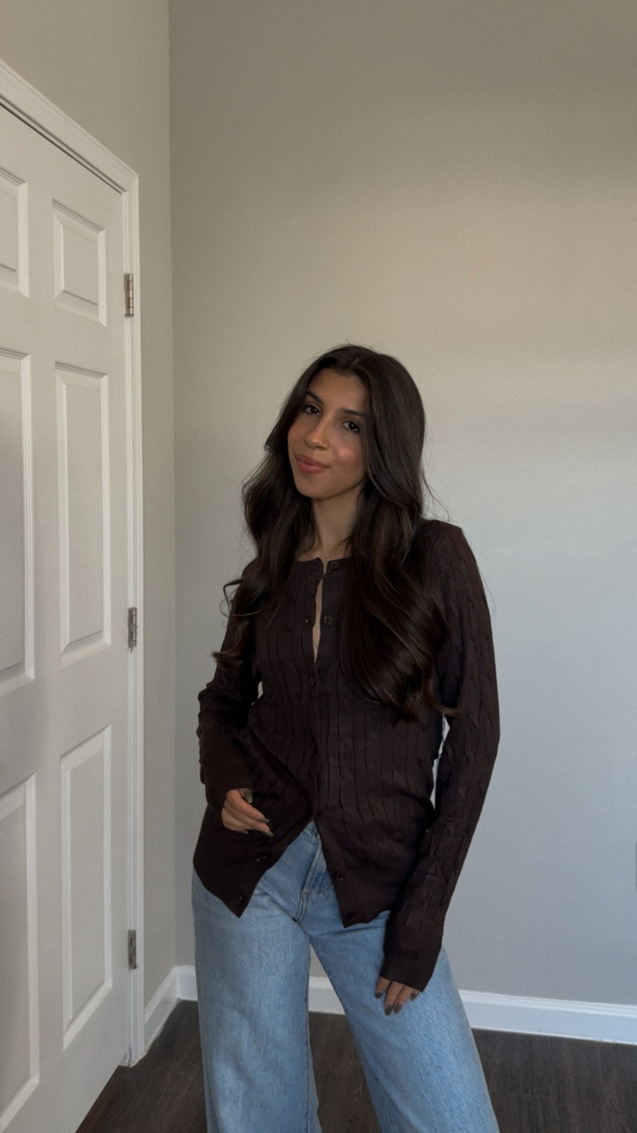 Nora Cardigan (Brown)