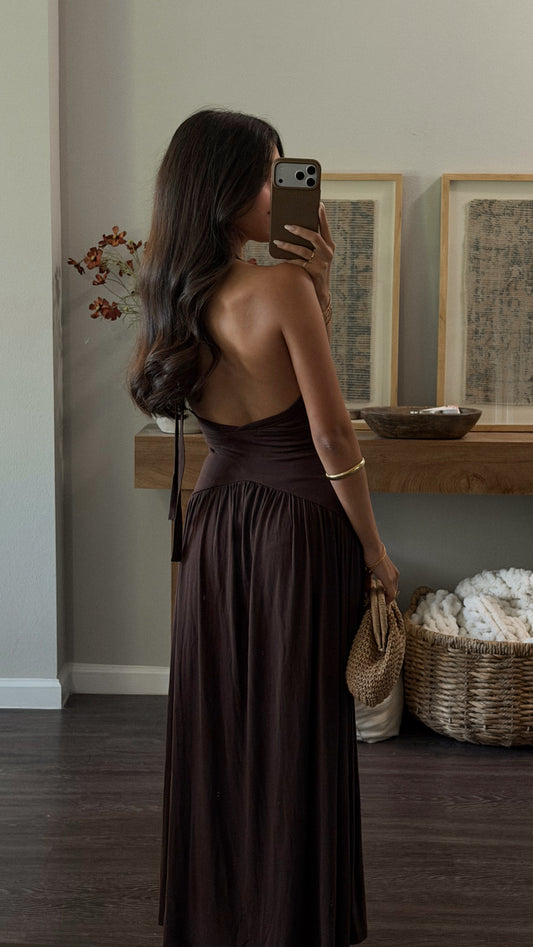 Nina Halter Maxi Dress