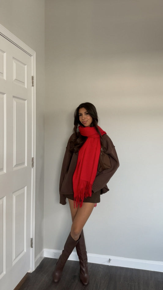 Ginger Scarf (Red)