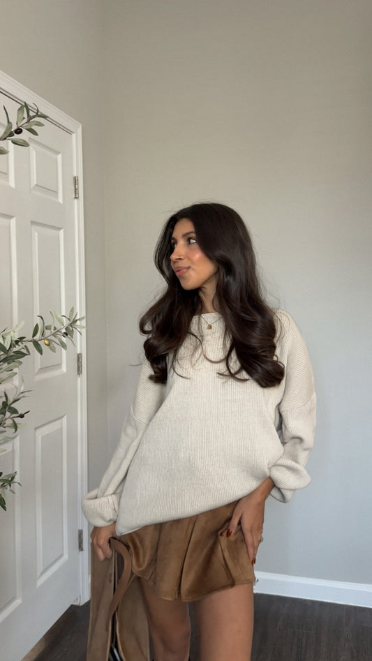 Rylie Sweater (Oatmeal)