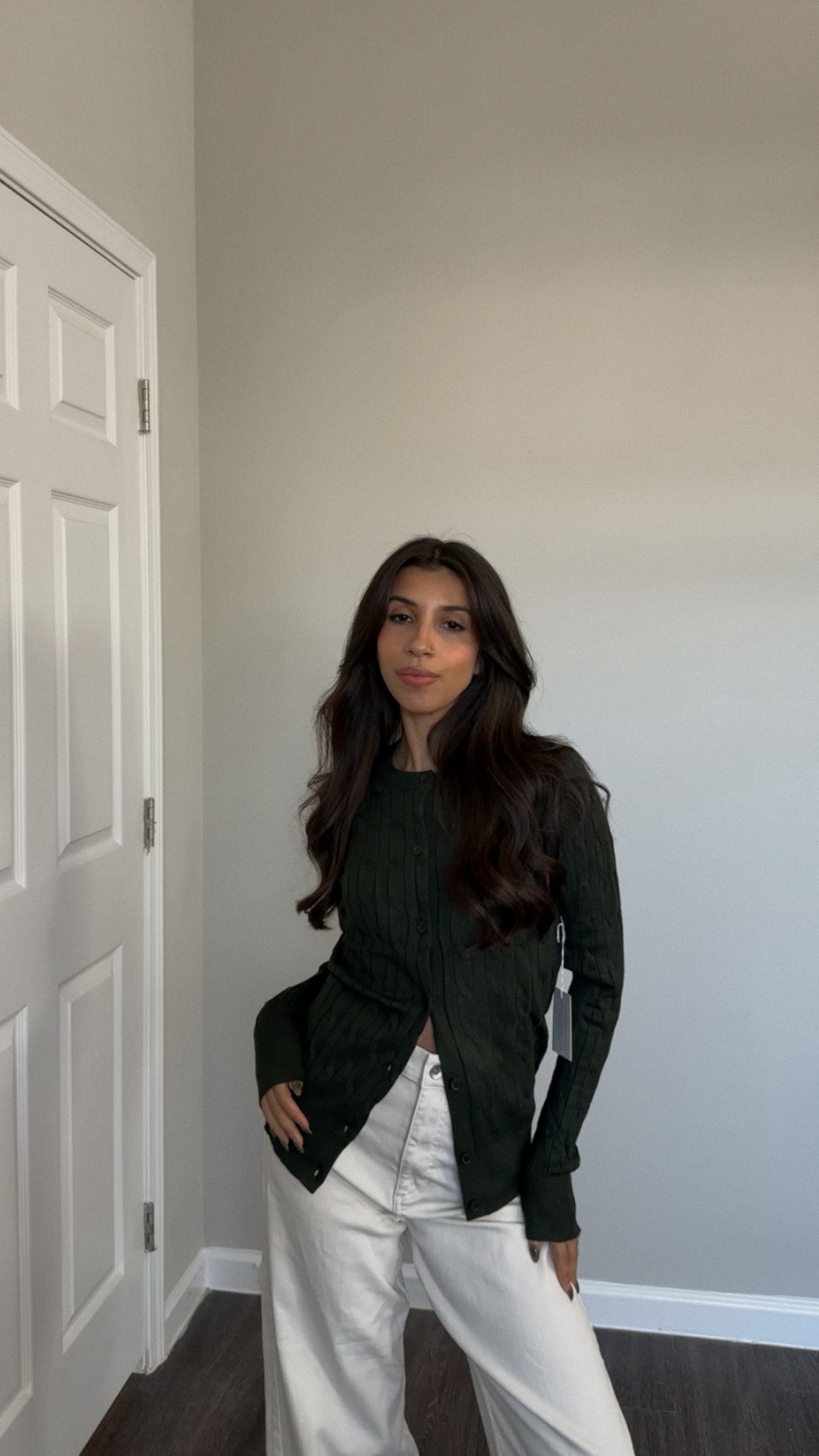 Nora Cardigan (Forest Green)