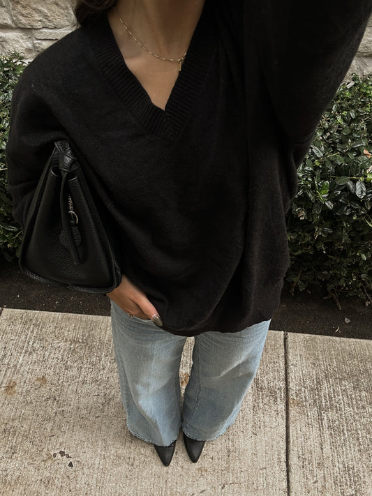 Cash Sweater (Black)