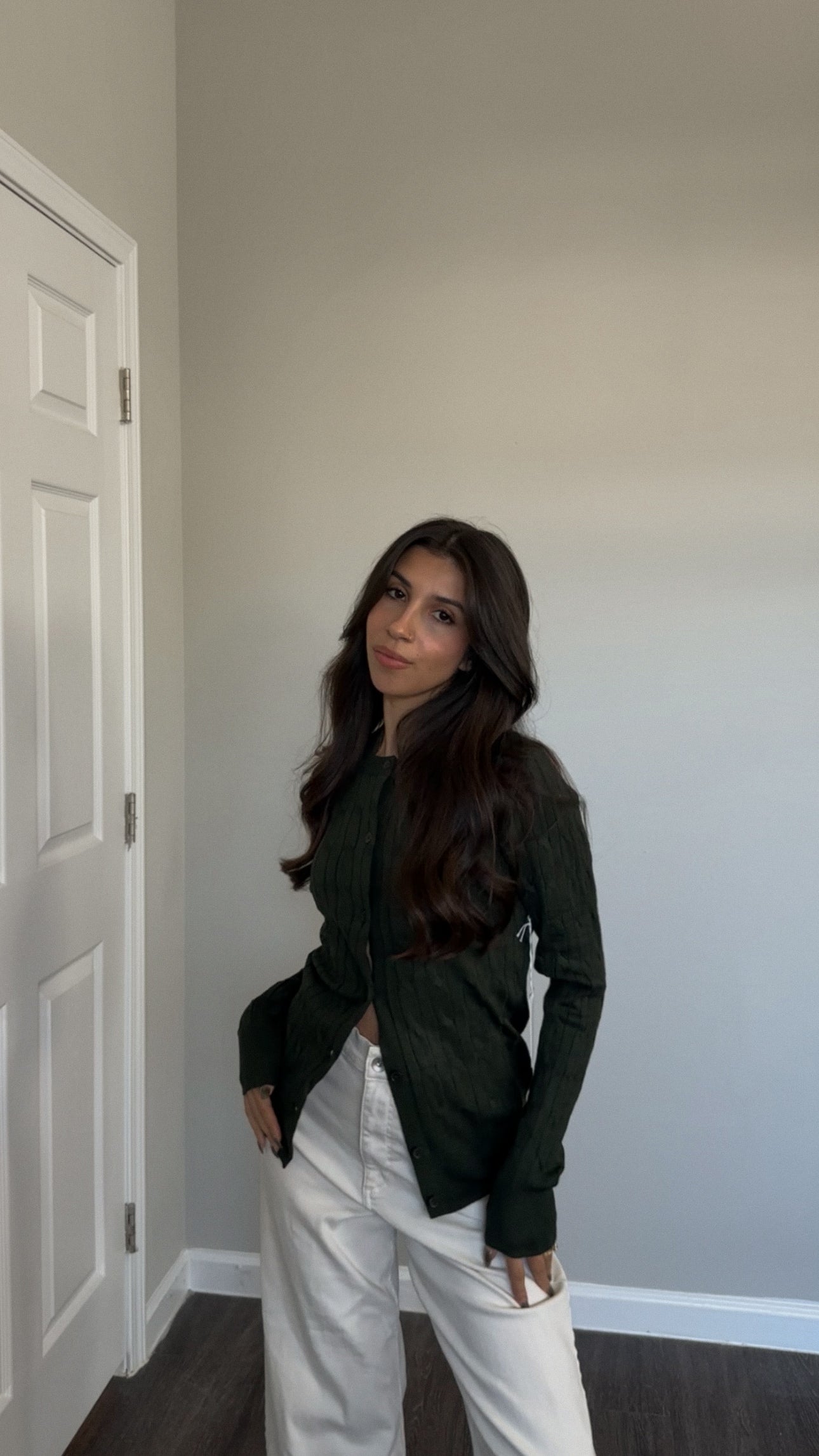 Nora Cardigan (Forest Green)