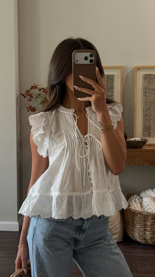 Nadia Top (White)