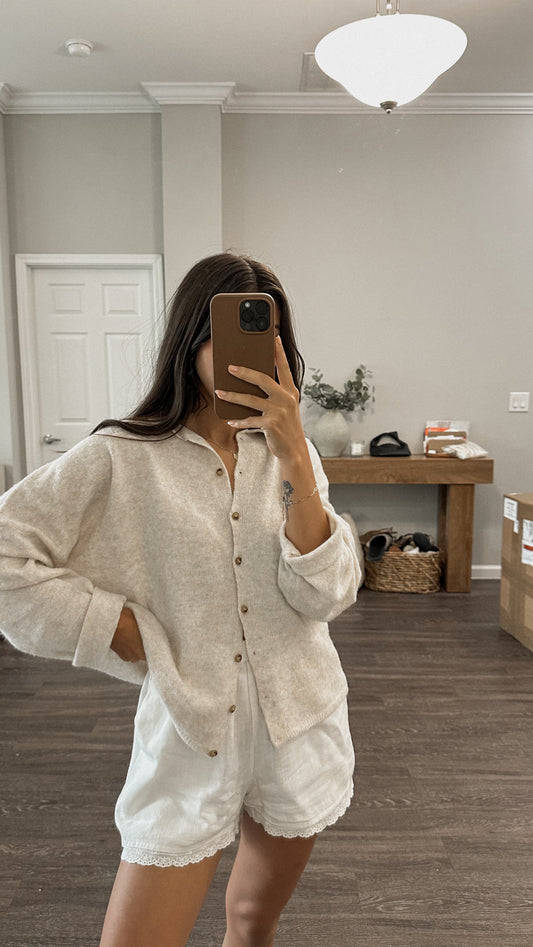 Scarlett Cardigan (Cream)