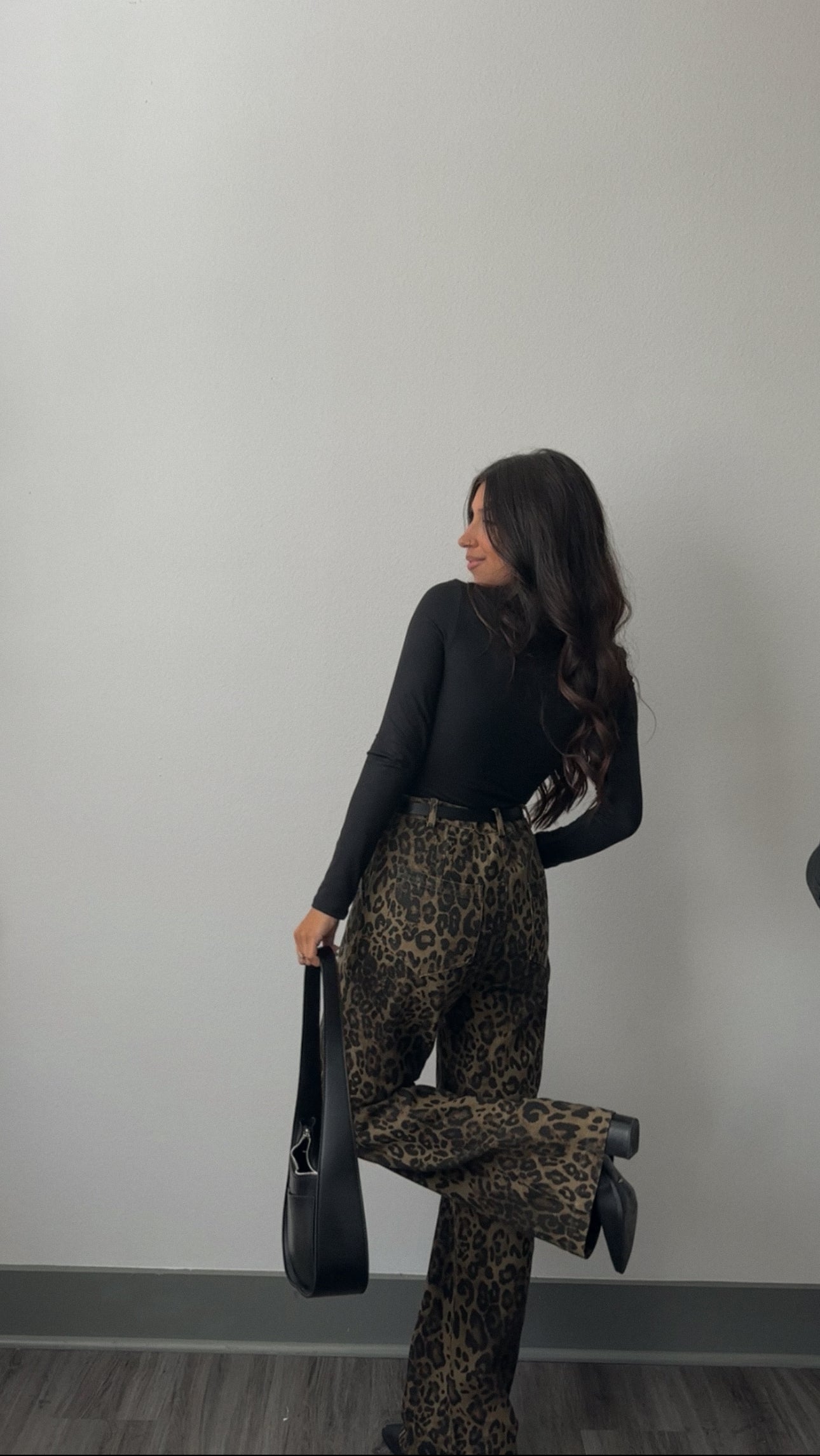 Harper Leopard Jeans