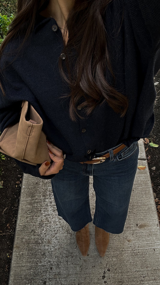 Scarlette Cardigan (Navy)
