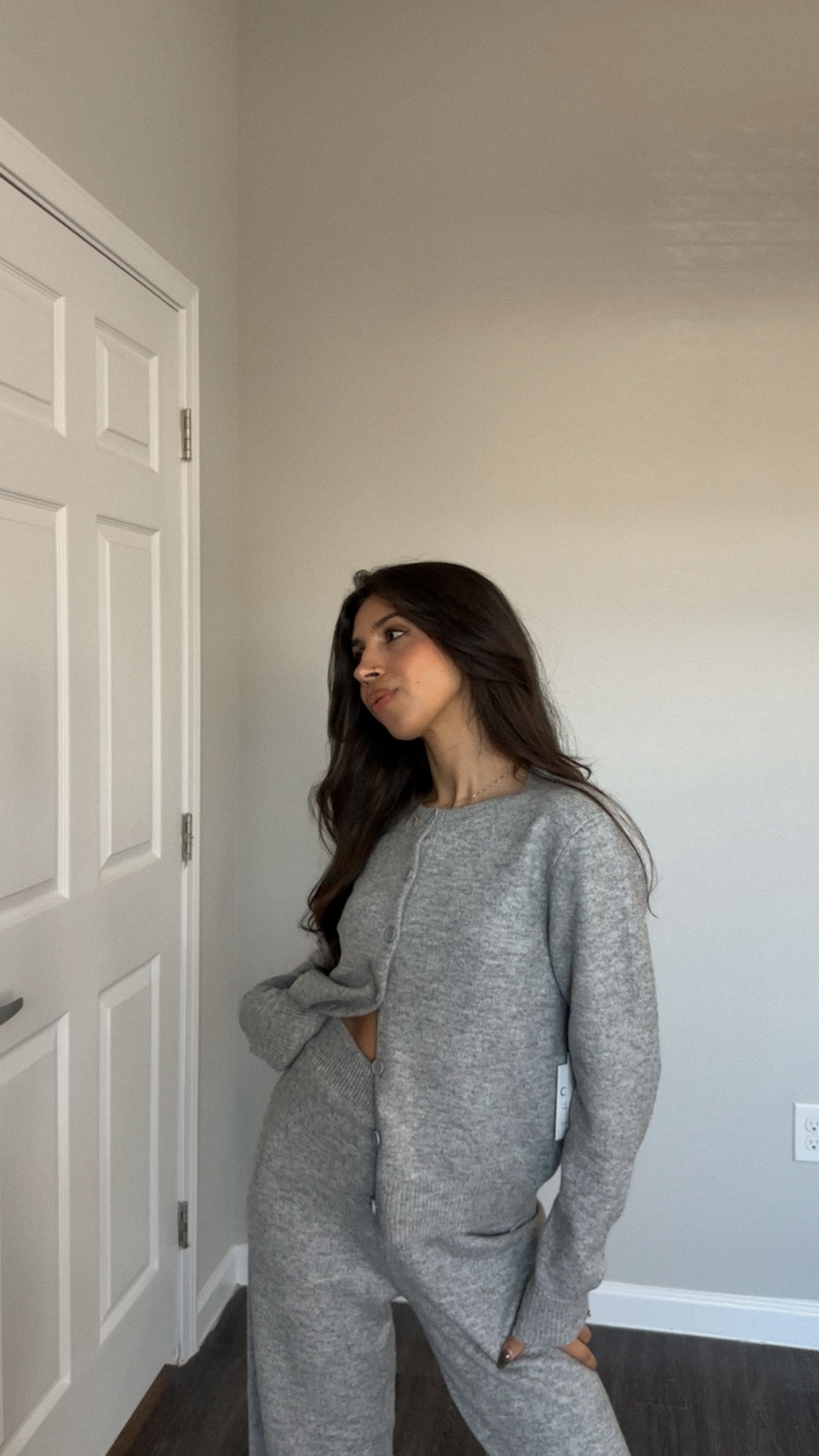 Olly Cardigan (Grey) *EST. SHIPS 12/12 OR SOONER*