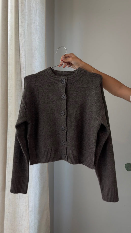 Scottie Cardigan (Brown)