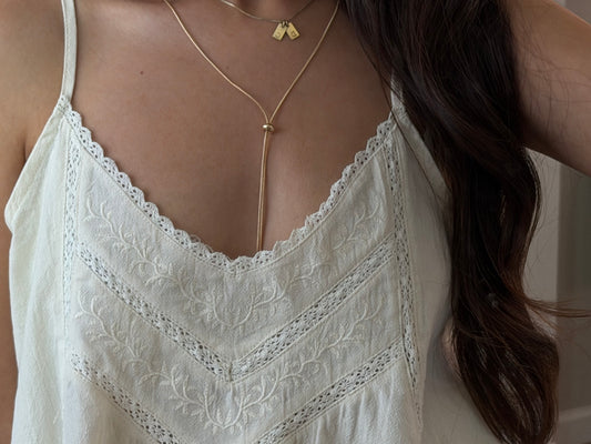 Deep V Necklace