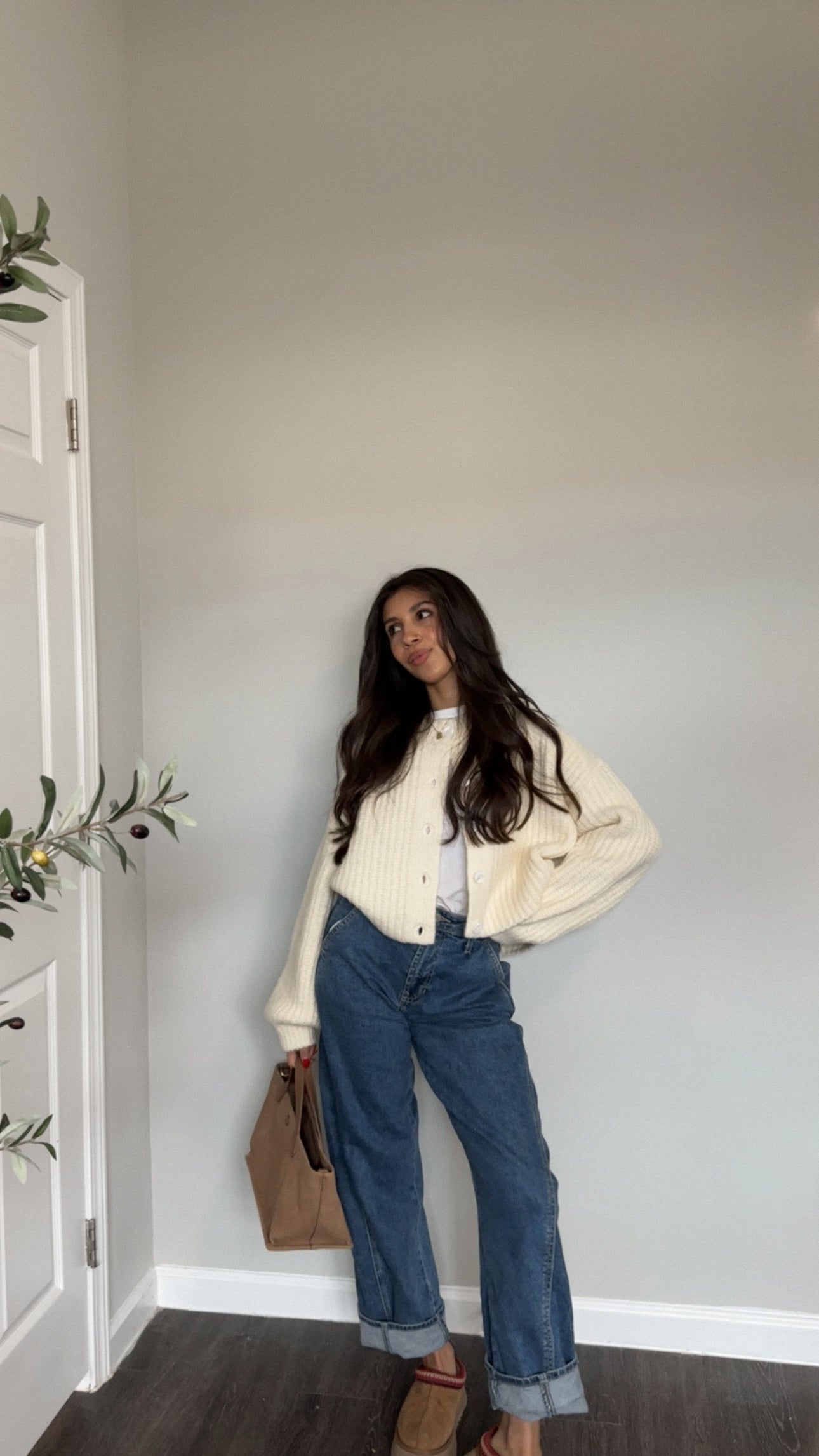 Gabrielle Cardigan (Cream)