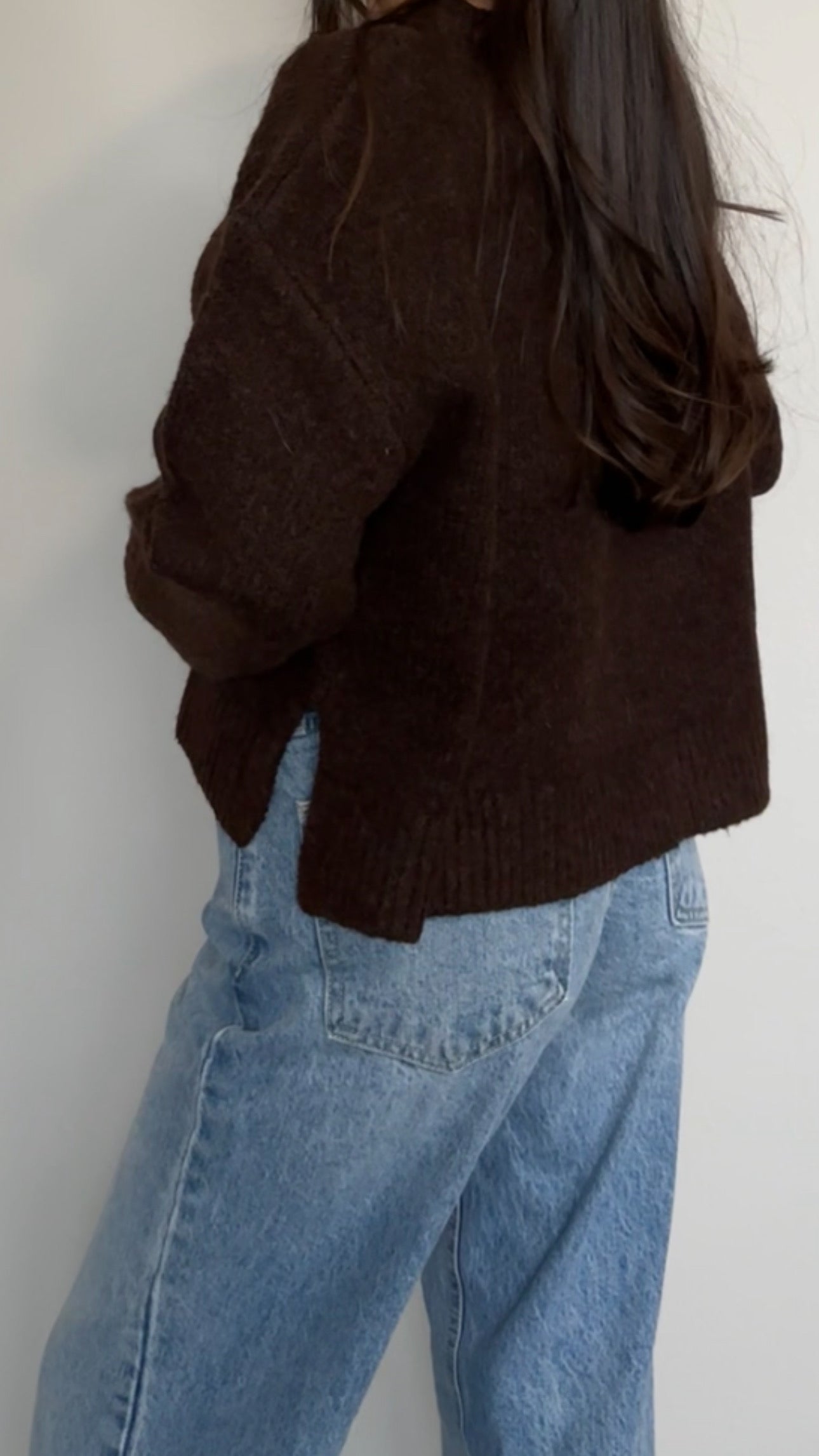 Zoe Sweater (Brown)
