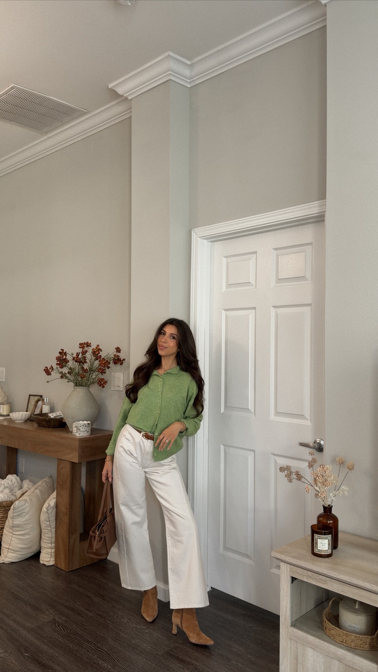 Sutton Cardigan (Matcha)