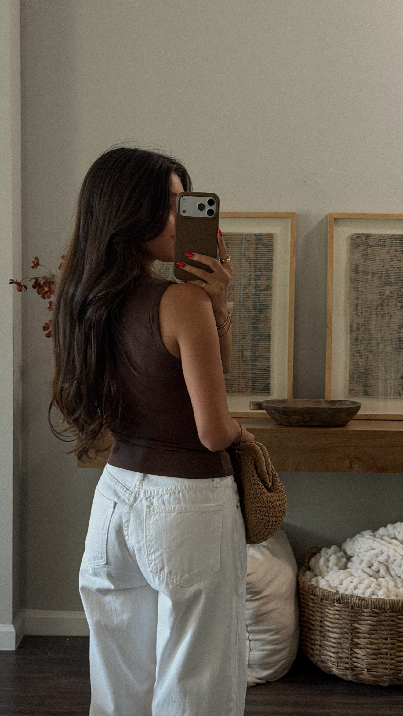 Mollie Tank (Brown)