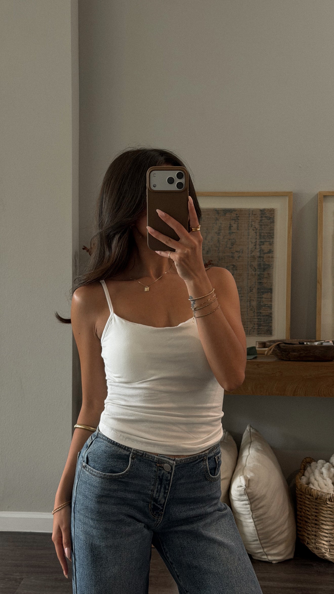 Coy Tank Top (Off White)