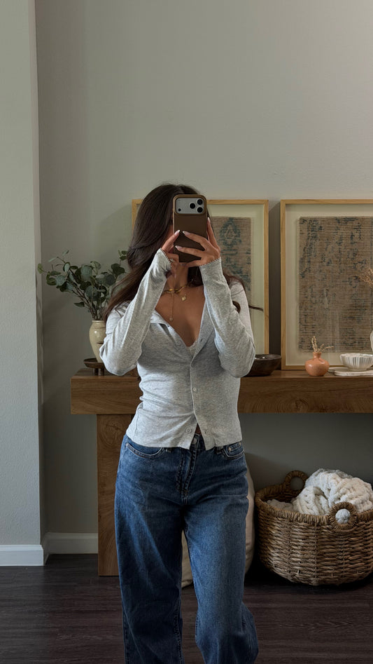 Laina Cardigan (Grey)