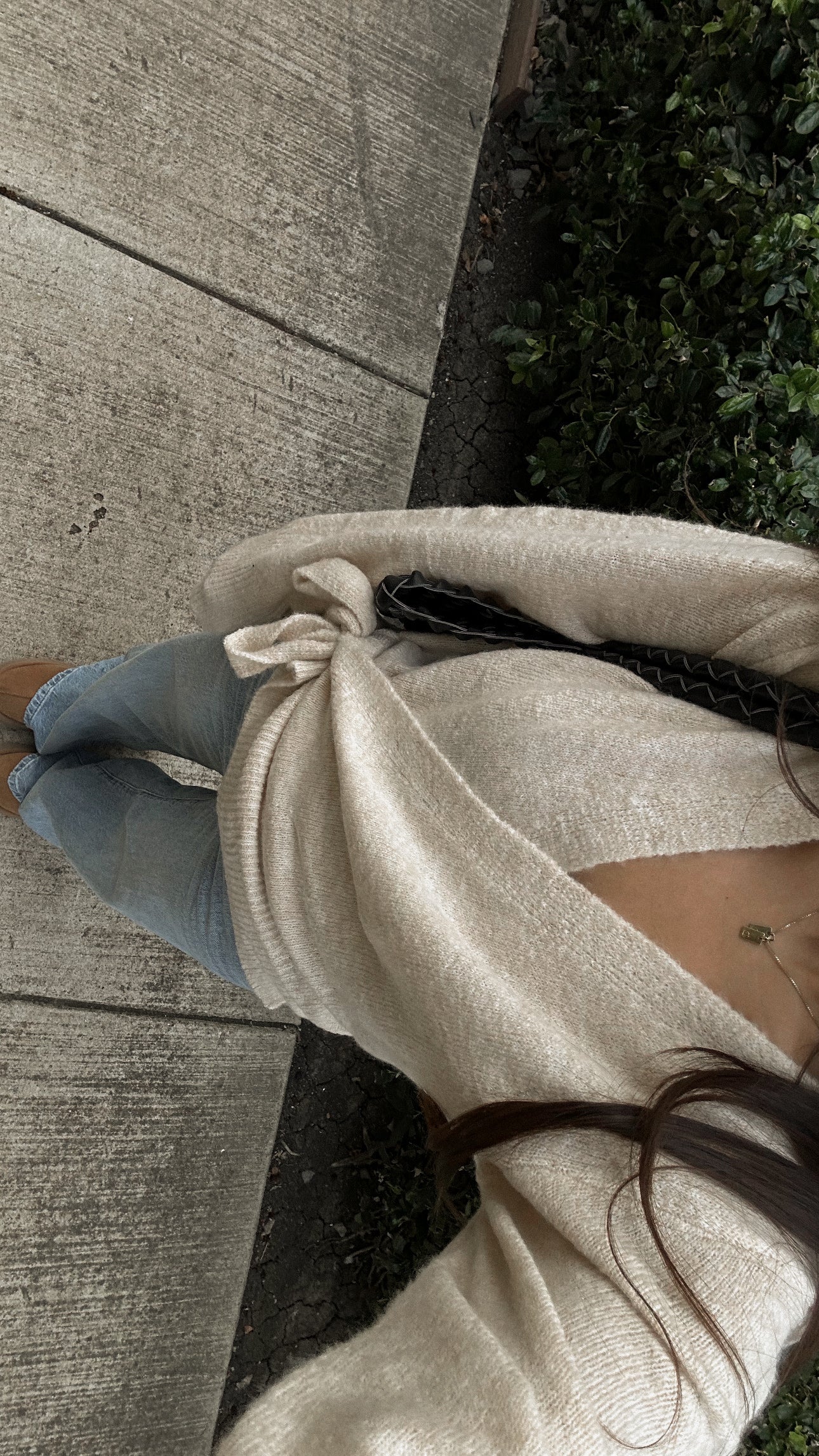 Sundae Tie Sweater (Oatmeal)