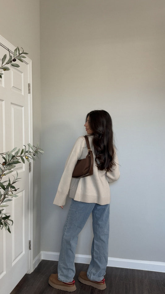 Molly Cardigan (Oatmeal)